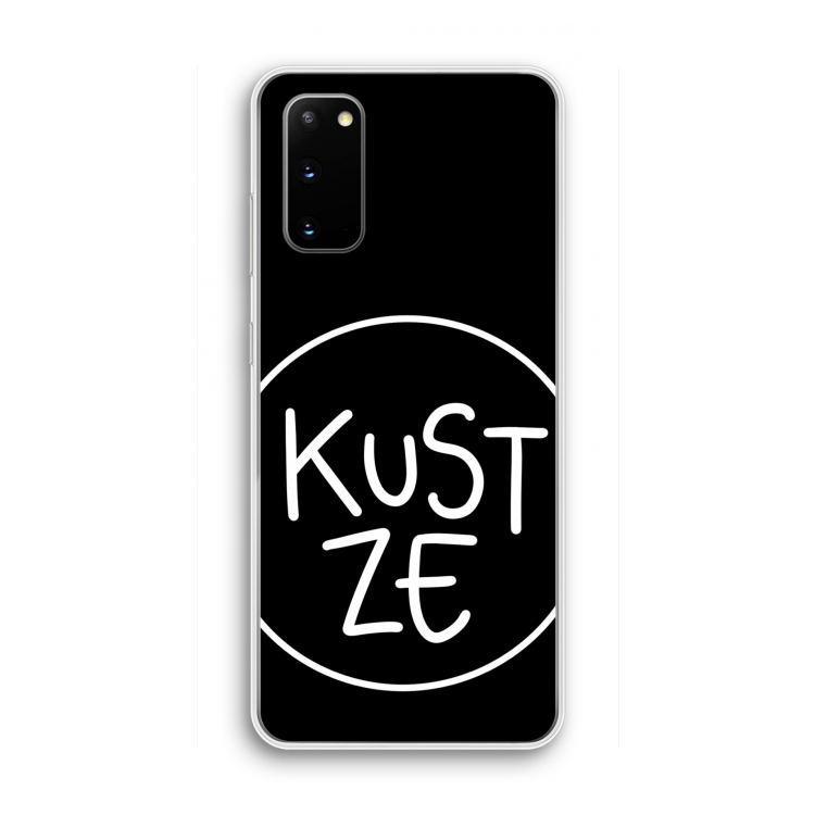 KUST ZE: Samsung Galaxy S20 Transparant Hoesje