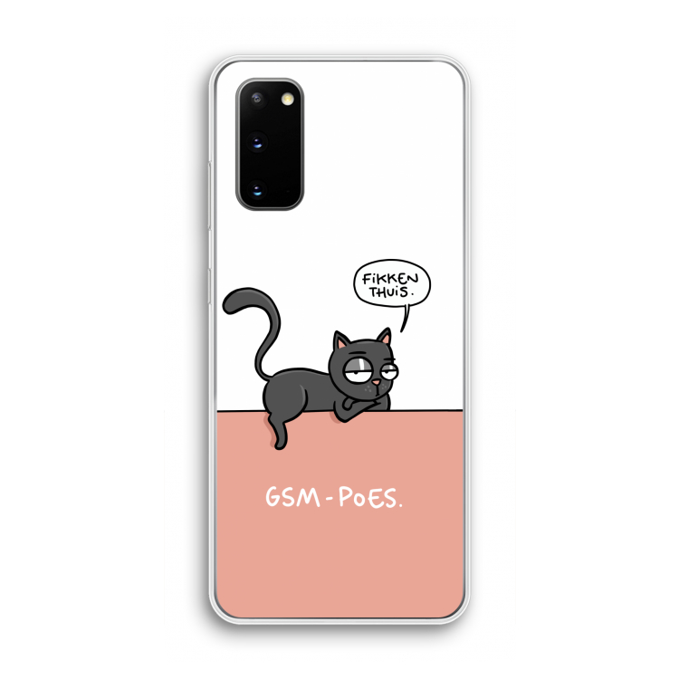 GSM poes: Samsung Galaxy S20 Transparant Hoesje