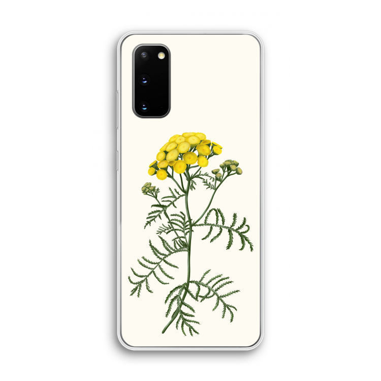 Tansy: Samsung Galaxy S20 Transparant Hoesje