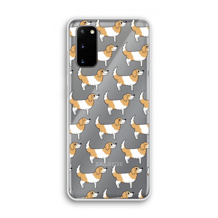 Doggy: Samsung Galaxy S20 Transparant Hoesje