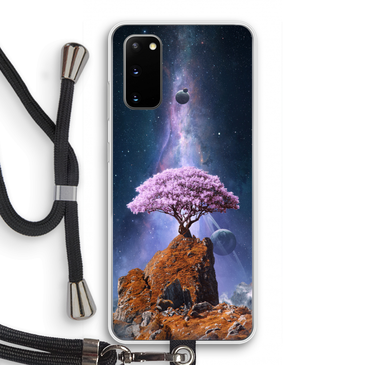 Ambition: Samsung Galaxy S20 Transparant Hoesje met koord