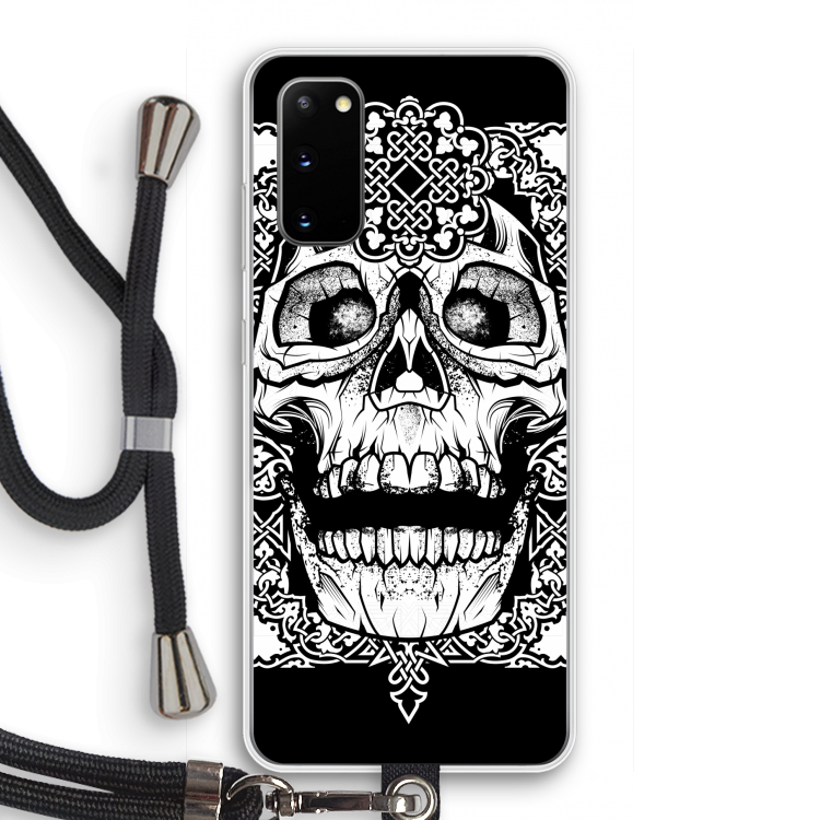 Seek & Destroy: Samsung Galaxy S20 Transparant Hoesje met koord