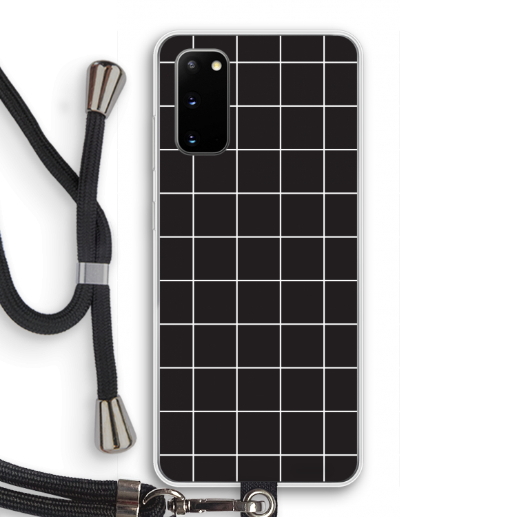 Rooster 2: Samsung Galaxy S20 Transparant Hoesje met koord