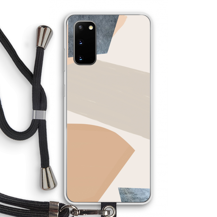 Formo: Samsung Galaxy S20 Transparant Hoesje met koord
