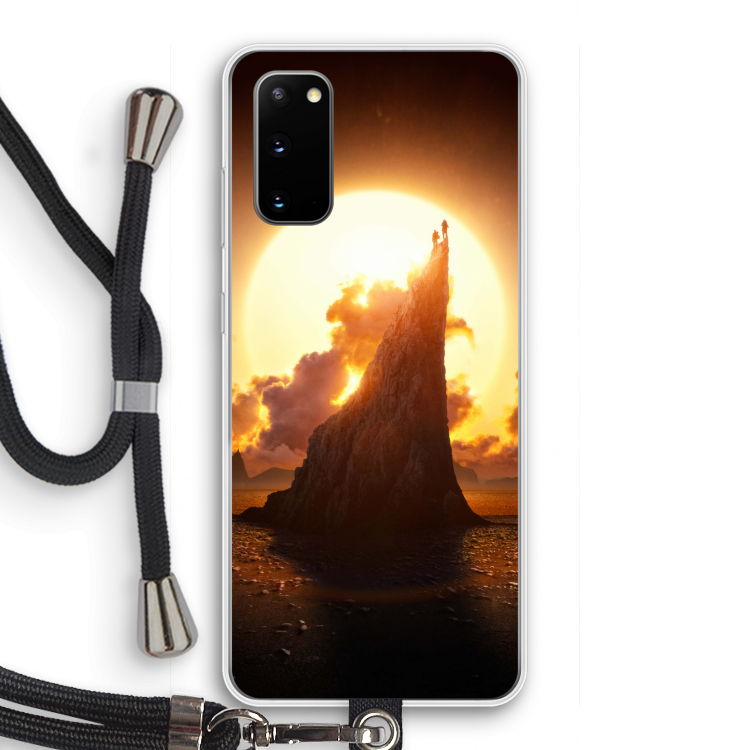 Children of the Sun: Samsung Galaxy S20 Transparant Hoesje met koord