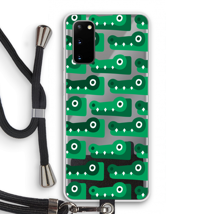Crocs: Samsung Galaxy S20 Transparant Hoesje met koord