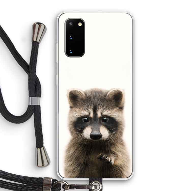 Rocco: Samsung Galaxy S20 Transparant Hoesje met koord
