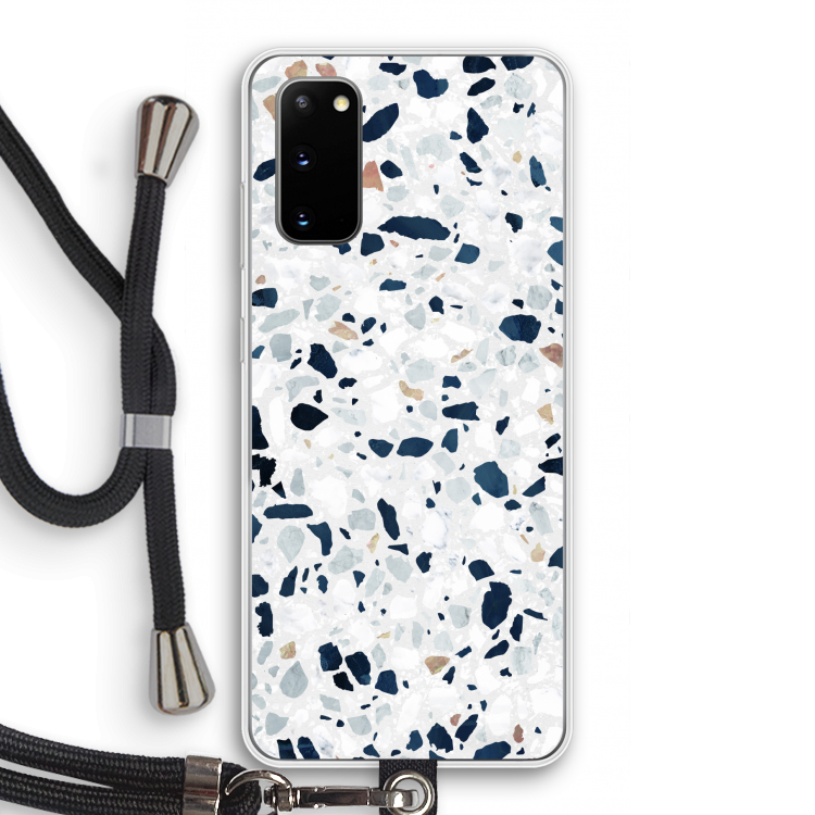 Terrazzo N°1: Samsung Galaxy S20 Transparant Hoesje met koord