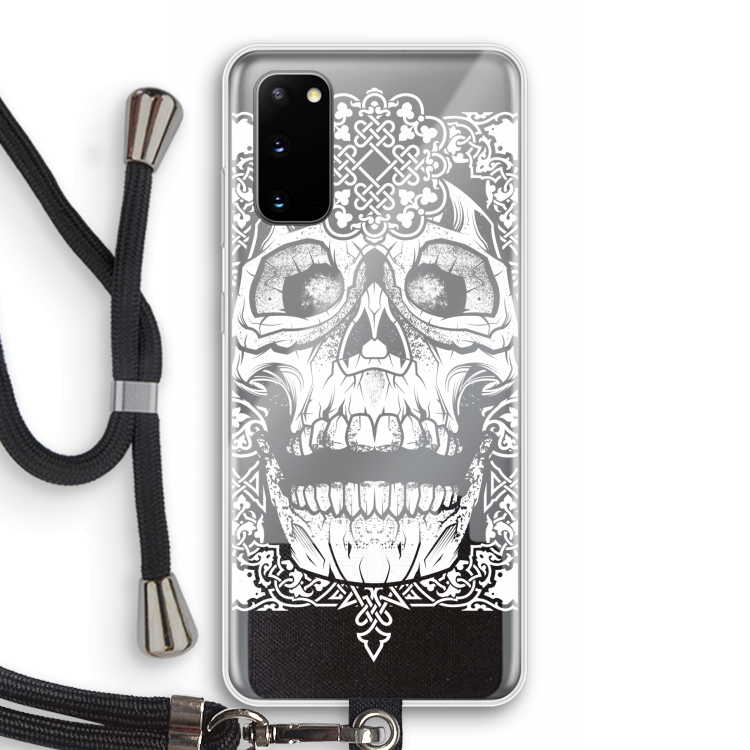 Seek & Destroy: Samsung Galaxy S20 Transparant Hoesje met koord