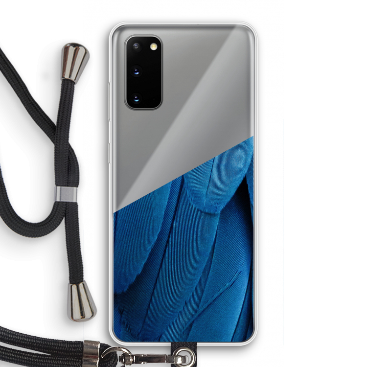 Pauw: Samsung Galaxy S20 Transparant Hoesje met koord