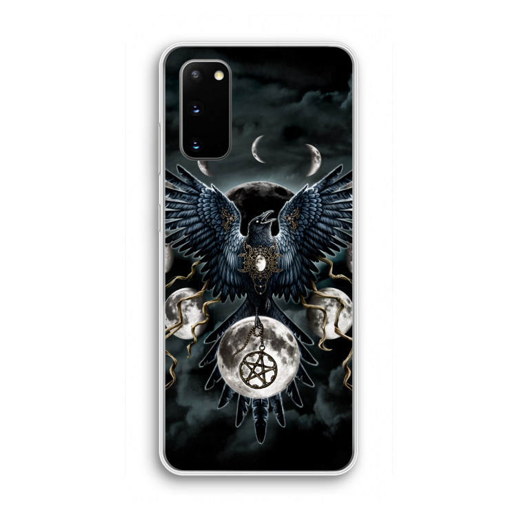 Sinister Wings: Samsung Galaxy S20 Transparant Hoesje