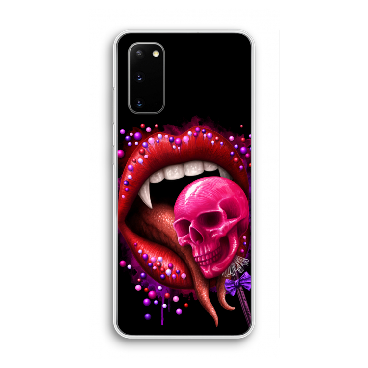 Dodelijk zoet: Samsung Galaxy S20 Transparant Hoesje