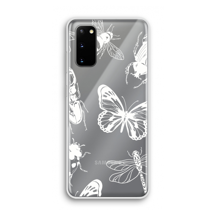 Tiny Bugs: Samsung Galaxy S20 Transparant Hoesje