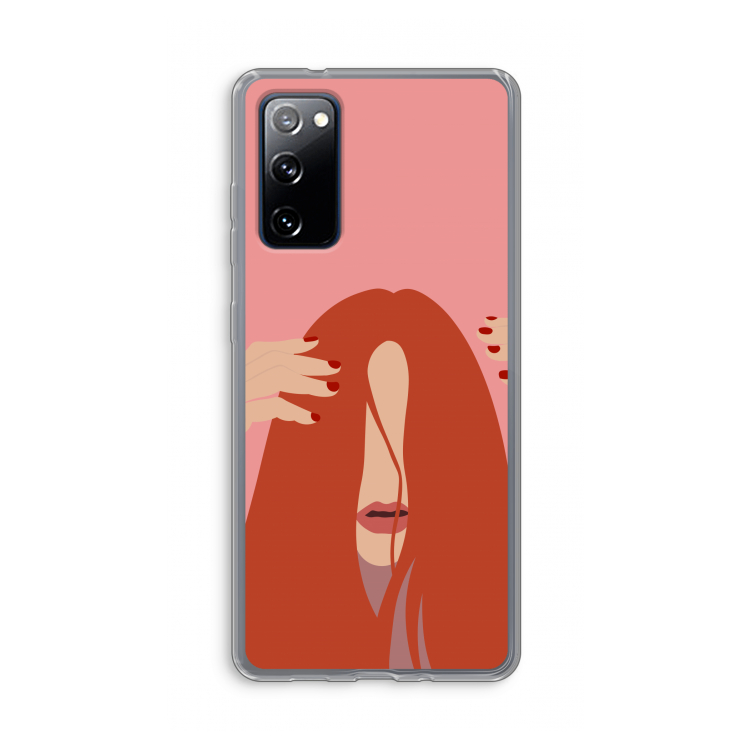 Woke up like this: Samsung Galaxy S20 FE / S20 FE 5G Transparant Hoesje