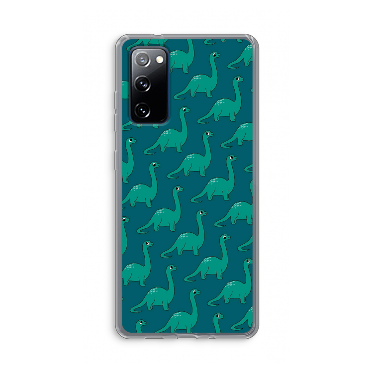 Diplodocus: Samsung Galaxy S20 FE / S20 FE 5G Transparant Hoesje