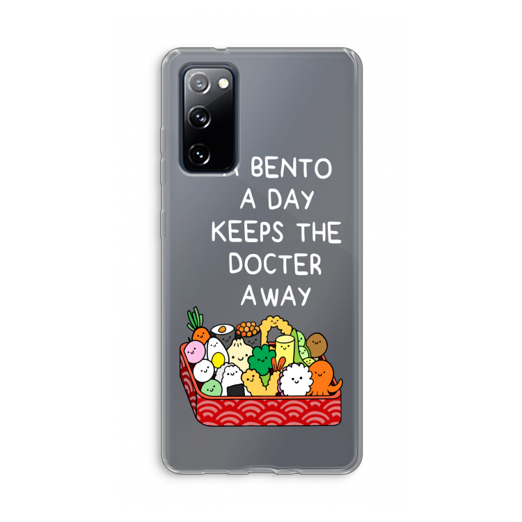 Bento a day: Samsung Galaxy S20 FE / S20 FE 5G Transparant Hoesje