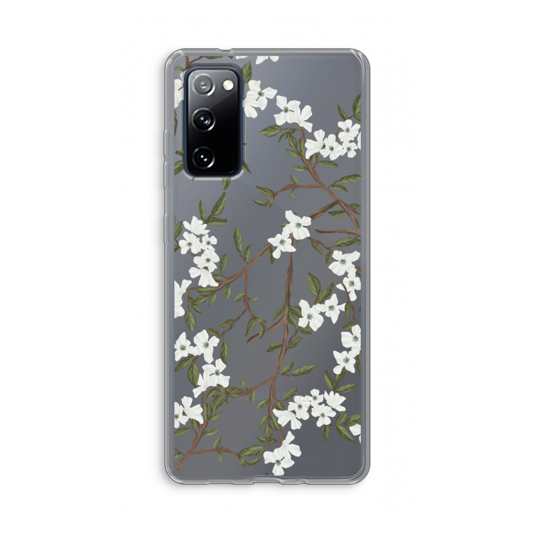 Blossoming spring: Samsung Galaxy S20 FE / S20 FE 5G Transparant Hoesje