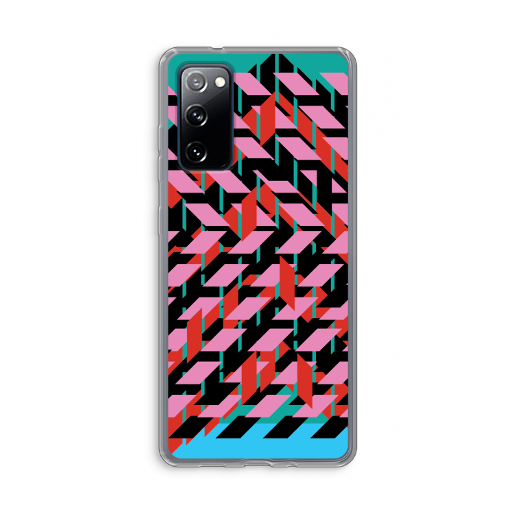 Skew Blush 2: Samsung Galaxy S20 FE / S20 FE 5G Transparant Hoesje