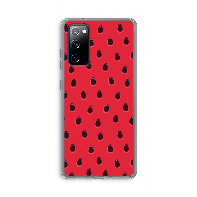 Watermelon: Samsung Galaxy S20 FE / S20 FE 5G Transparant Hoesje