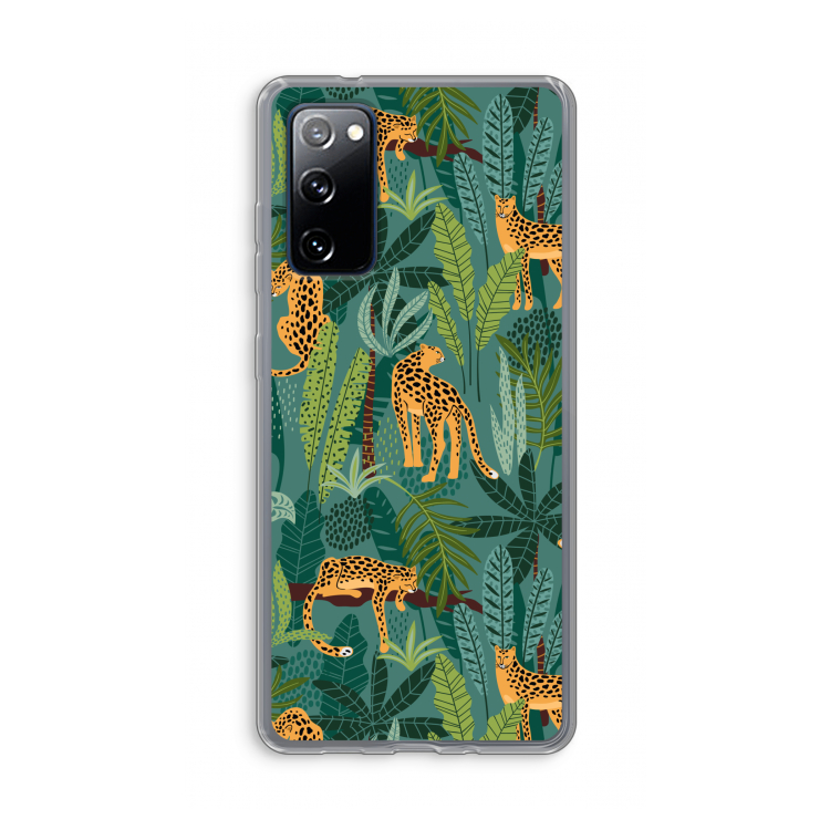 Luipaard 2: Samsung Galaxy S20 FE / S20 FE 5G Transparant Hoesje