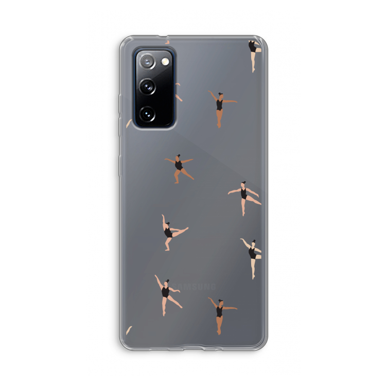 Dancing #1: Samsung Galaxy S20 FE / S20 FE 5G Transparant Hoesje