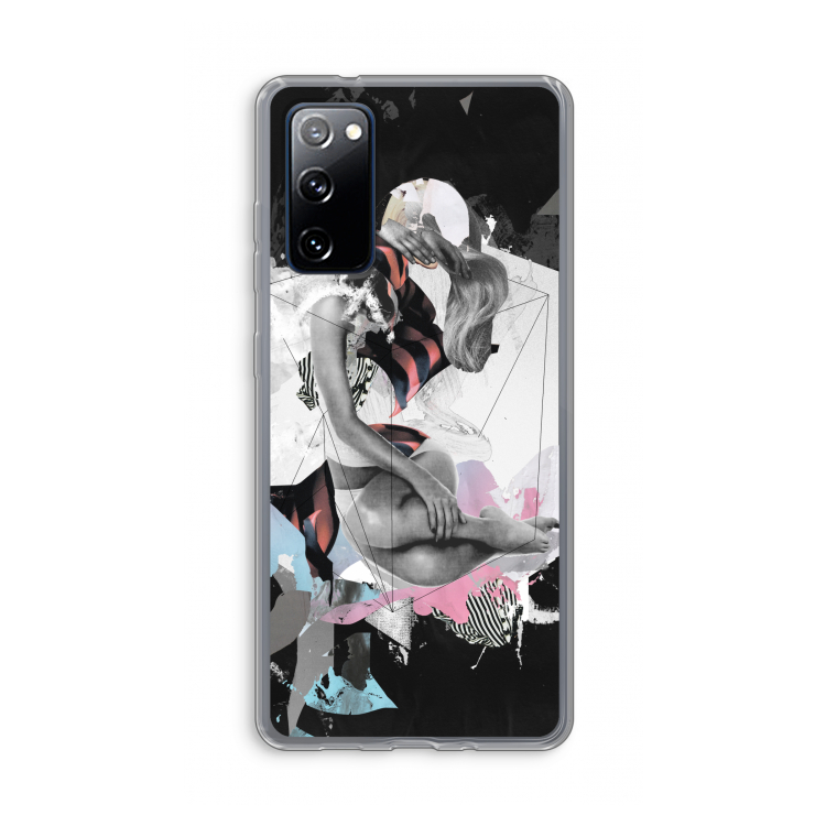 Camouflage de sommeil: Samsung Galaxy S20 FE / S20 FE 5G Transparant Hoesje