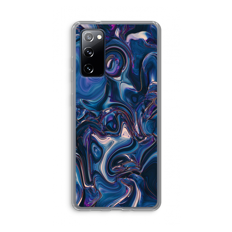 Mirrored Mirage: Samsung Galaxy S20 FE / S20 FE 5G Transparant Hoesje