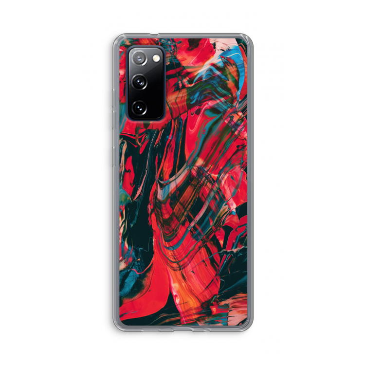 Endless Descent: Samsung Galaxy S20 FE / S20 FE 5G Transparant Hoesje