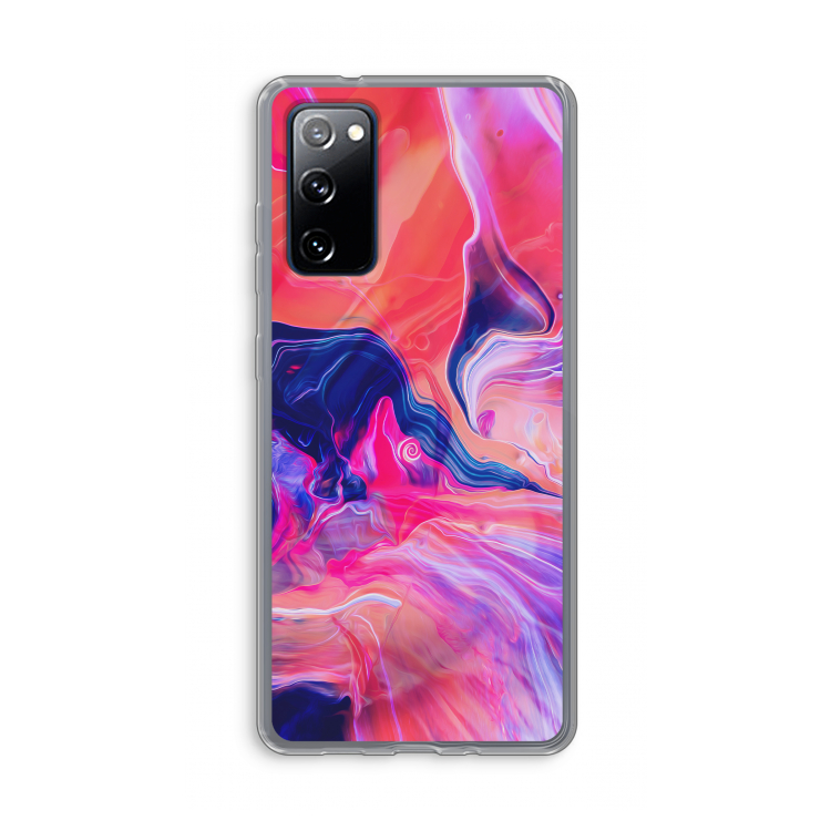 Earth And Ocean: Samsung Galaxy S20 FE / S20 FE 5G Transparant Hoesje