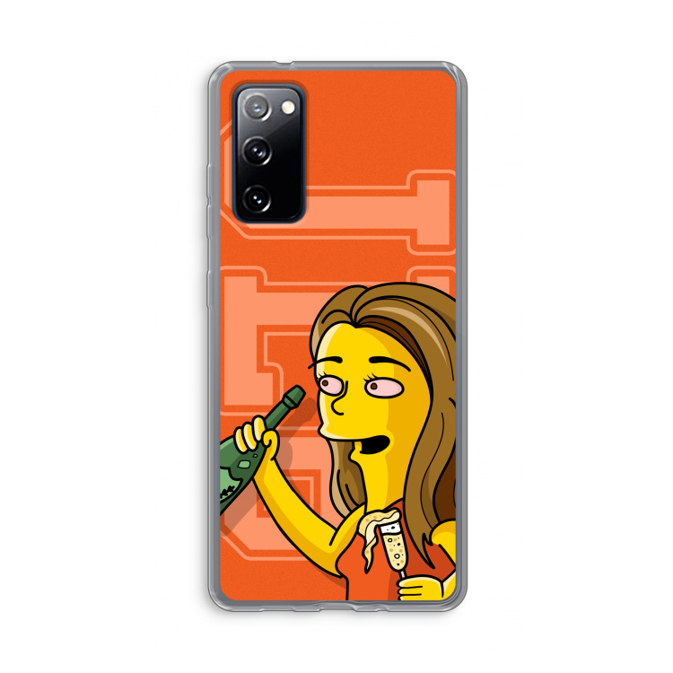 Jamie Lee Simpson: Samsung Galaxy S20 FE / S20 FE 5G Transparant Hoesje