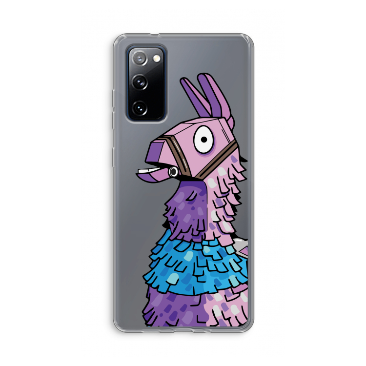 Lama: Samsung Galaxy S20 FE / S20 FE 5G Transparant Hoesje