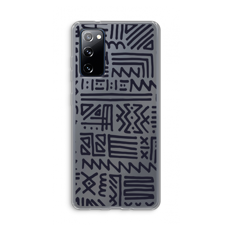 Marrakech print: Samsung Galaxy S20 FE / S20 FE 5G Transparant Hoesje