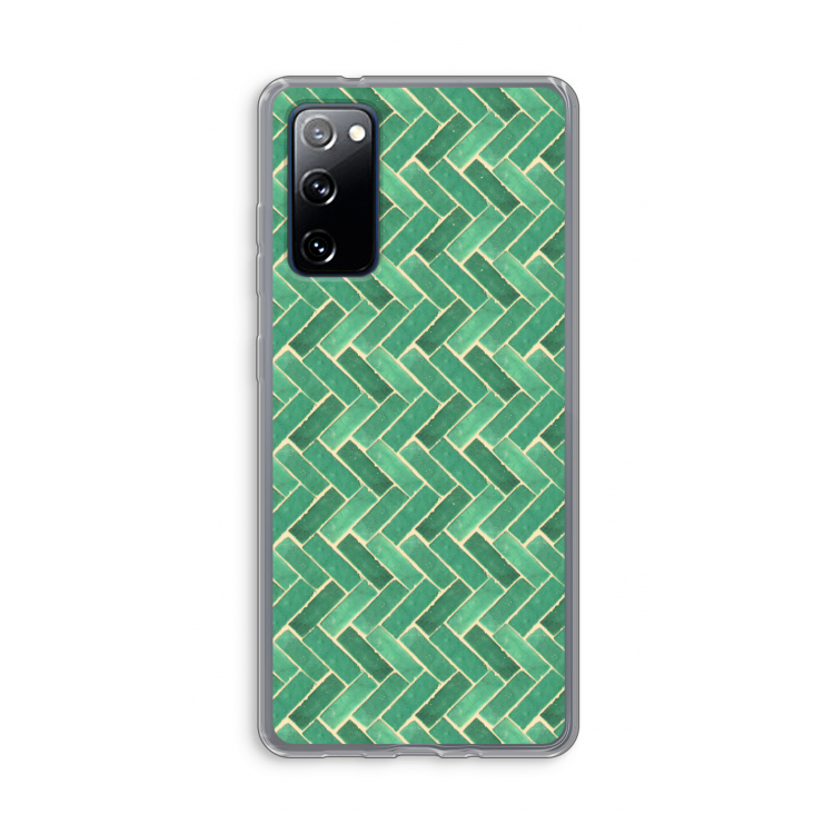 Moroccan tiles 2: Samsung Galaxy S20 FE / S20 FE 5G Transparant Hoesje