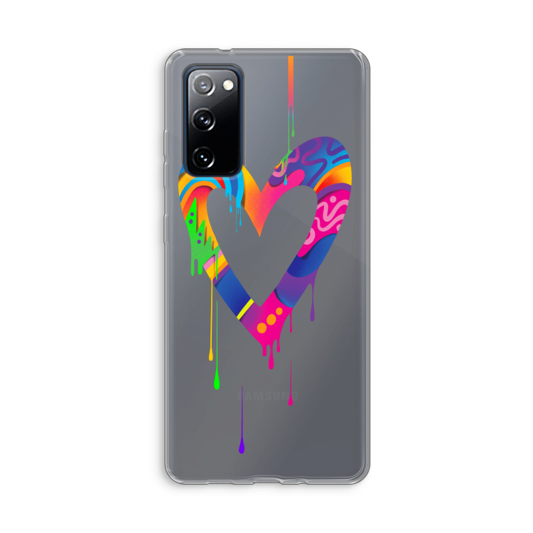 Melts My Heart: Samsung Galaxy S20 FE / S20 FE 5G Transparant Hoesje