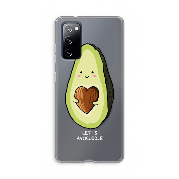 Avocuddle: Samsung Galaxy S20 FE / S20 FE 5G Transparant Hoesje