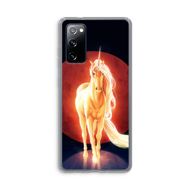 Last Unicorn: Samsung Galaxy S20 FE / S20 FE 5G Transparant Hoesje