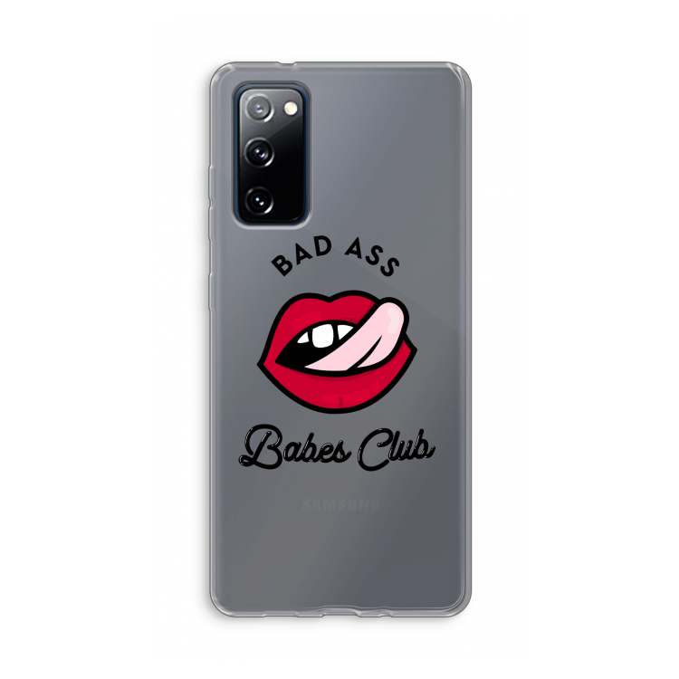 Badass Babes Club: Samsung Galaxy S20 FE / S20 FE 5G Transparant Hoesje