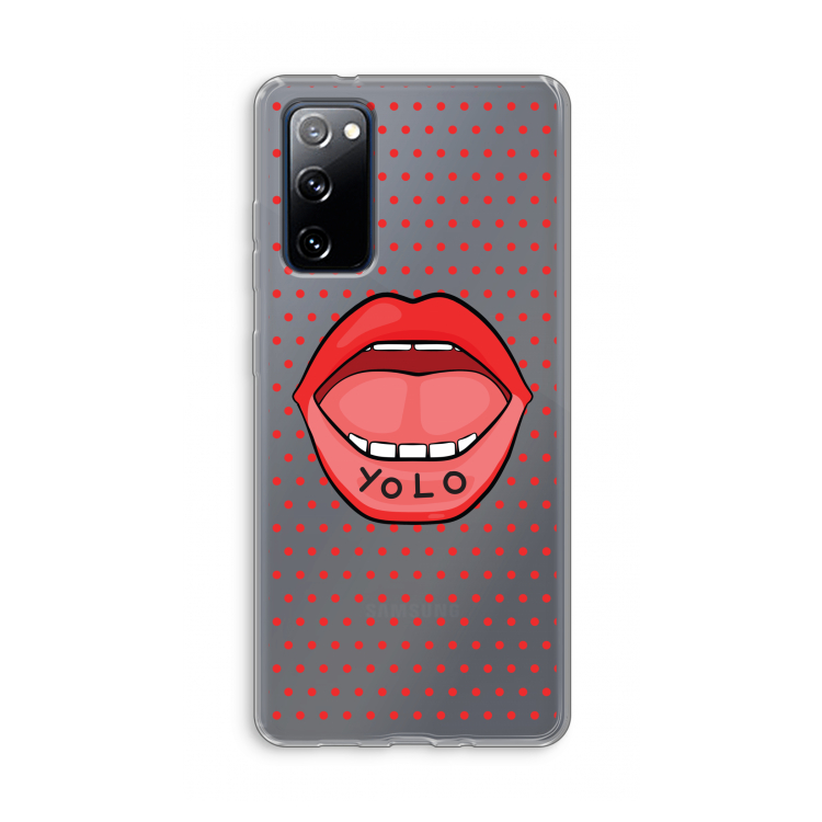 Yolo Denise: Samsung Galaxy S20 FE / S20 FE 5G Transparant Hoesje