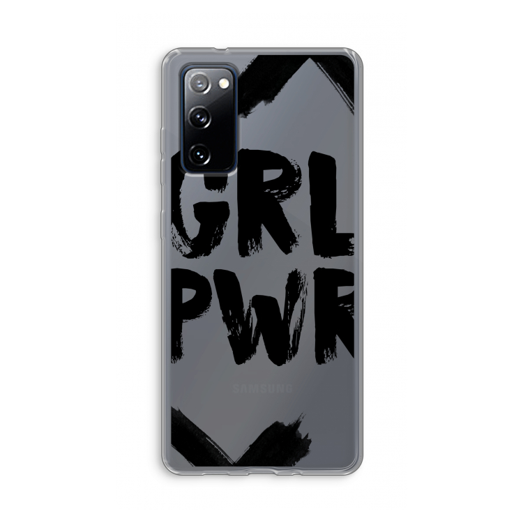 Girl Power #2: Samsung Galaxy S20 FE / S20 FE 5G Transparant Hoesje