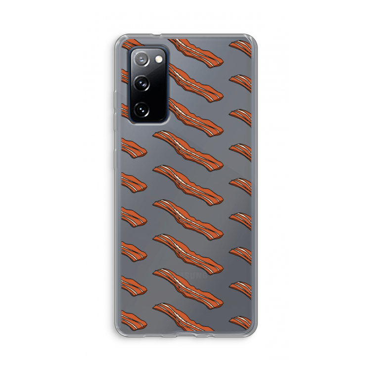 Bacon to my eggs #2: Samsung Galaxy S20 FE / S20 FE 5G Transparant Hoesje