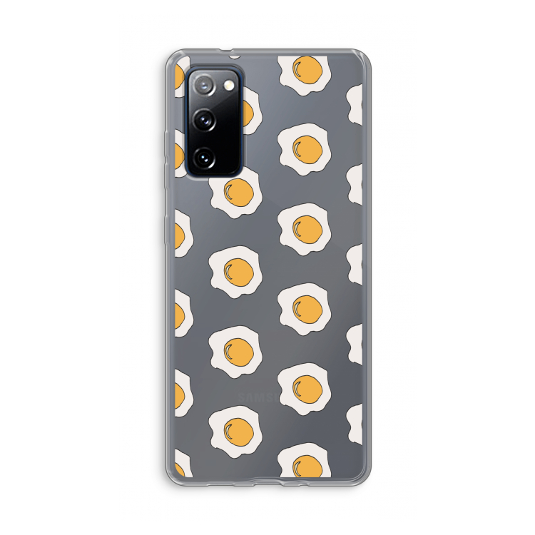 Bacon to my eggs #1: Samsung Galaxy S20 FE / S20 FE 5G Transparant Hoesje