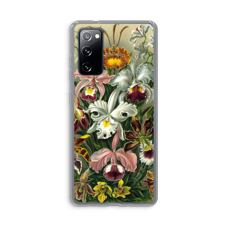 Haeckel Orchidae: Samsung Galaxy S20 FE / S20 FE 5G Transparant Hoesje