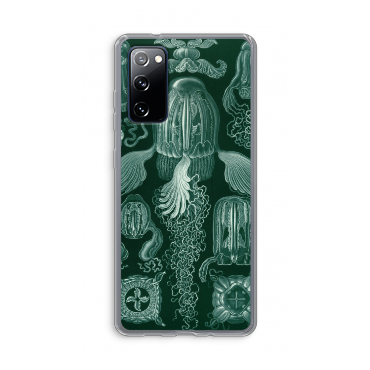 Haeckel Cubomedusae: Samsung Galaxy S20 FE / S20 FE 5G Transparant Hoesje