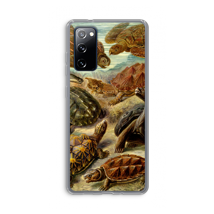 Haeckel Chelonia: Samsung Galaxy S20 FE / S20 FE 5G Transparant Hoesje