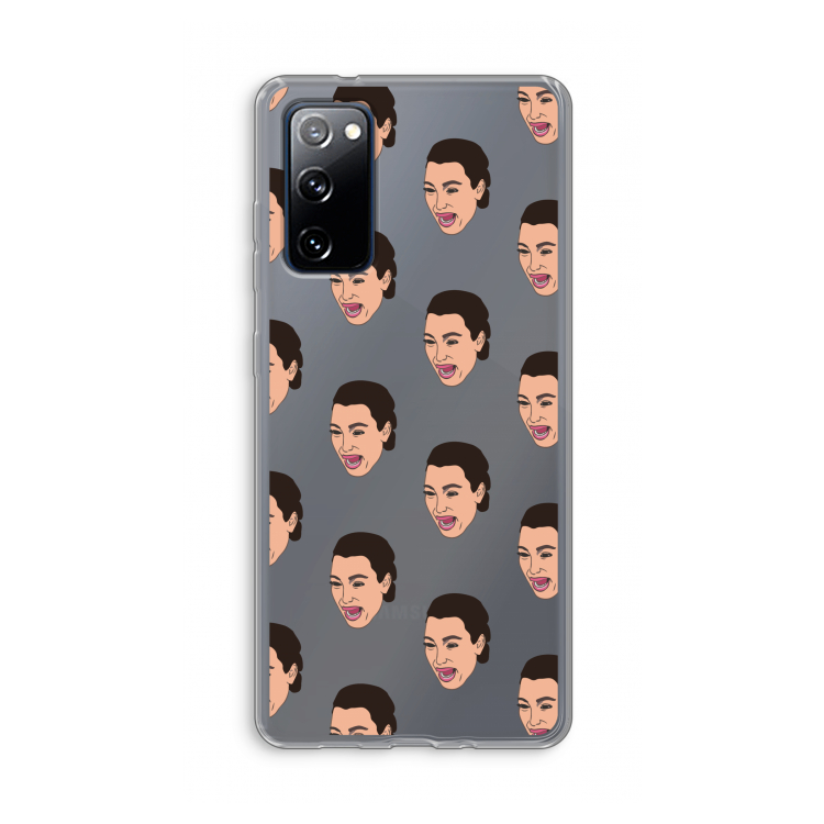 Ugly Cry Call: Samsung Galaxy S20 FE / S20 FE 5G Transparant Hoesje