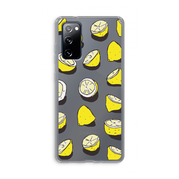 When Life Gives You Lemons...: Samsung Galaxy S20 FE / S20 FE 5G Transparant Hoesje