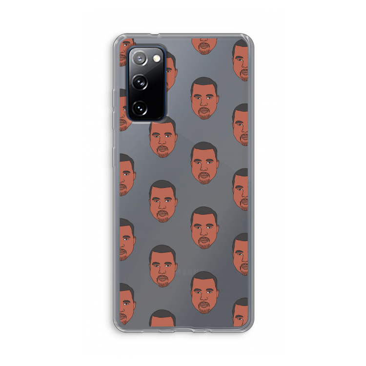 Kanye Call Me?: Samsung Galaxy S20 FE / S20 FE 5G Transparant Hoesje