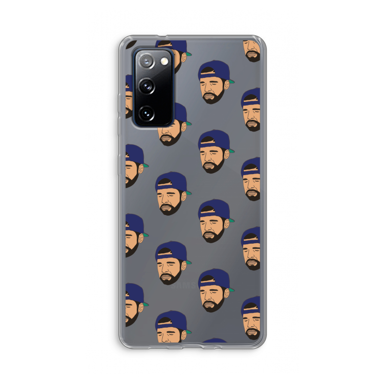 Drake Away: Samsung Galaxy S20 FE / S20 FE 5G Transparant Hoesje