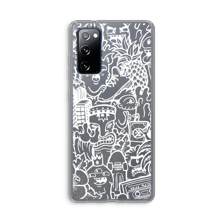 Vexx Mixtape #2: Samsung Galaxy S20 FE / S20 FE 5G Transparant Hoesje