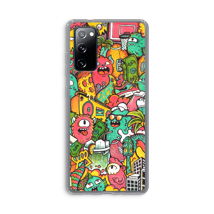 Vexx City: Samsung Galaxy S20 FE / S20 FE 5G Transparant Hoesje